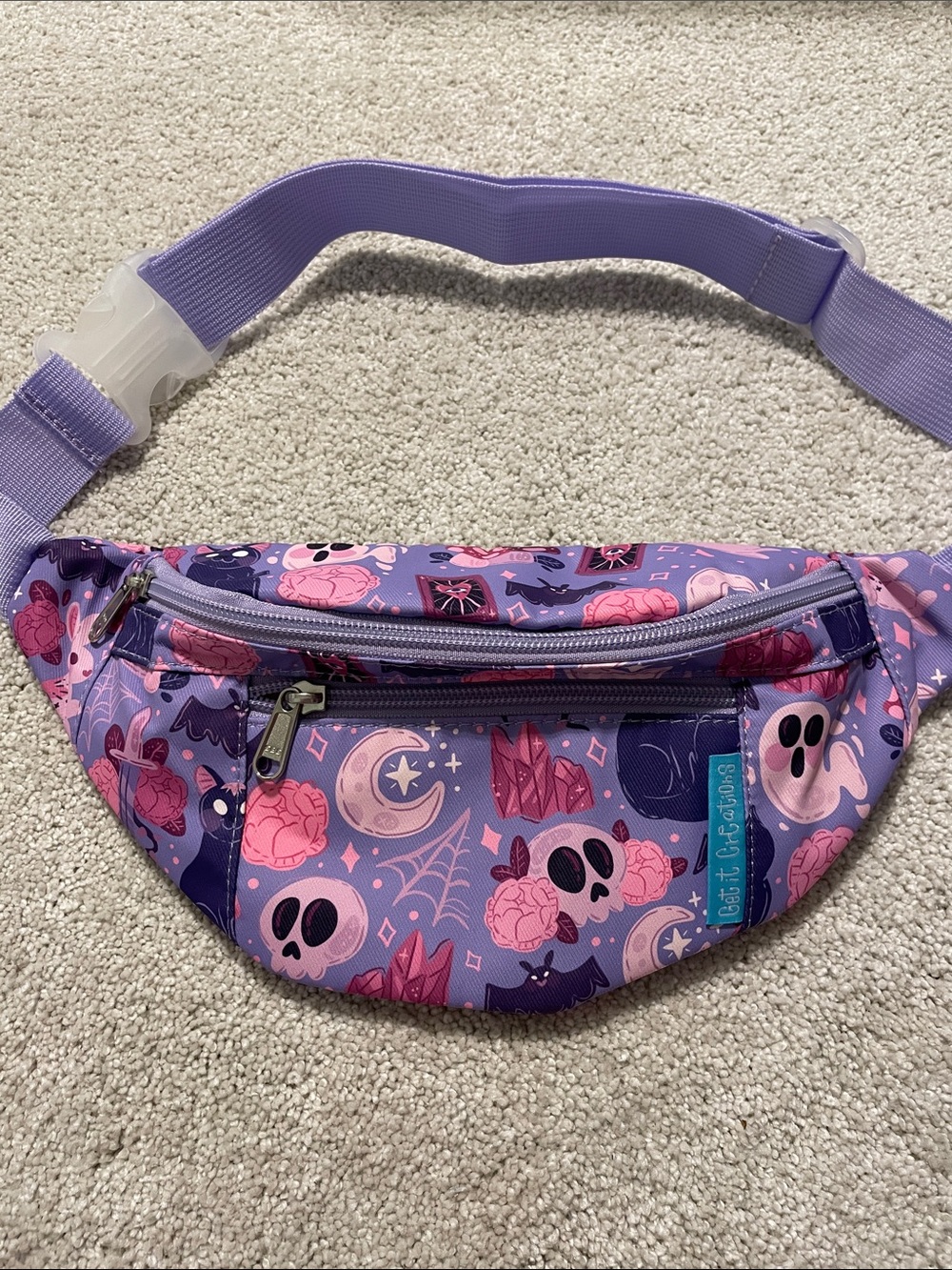 Get it Creations Halloween Tarot Pastel Belt Bag Fanny Pack